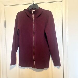 Soft Surroundings Zip Up Sweater Size Medium